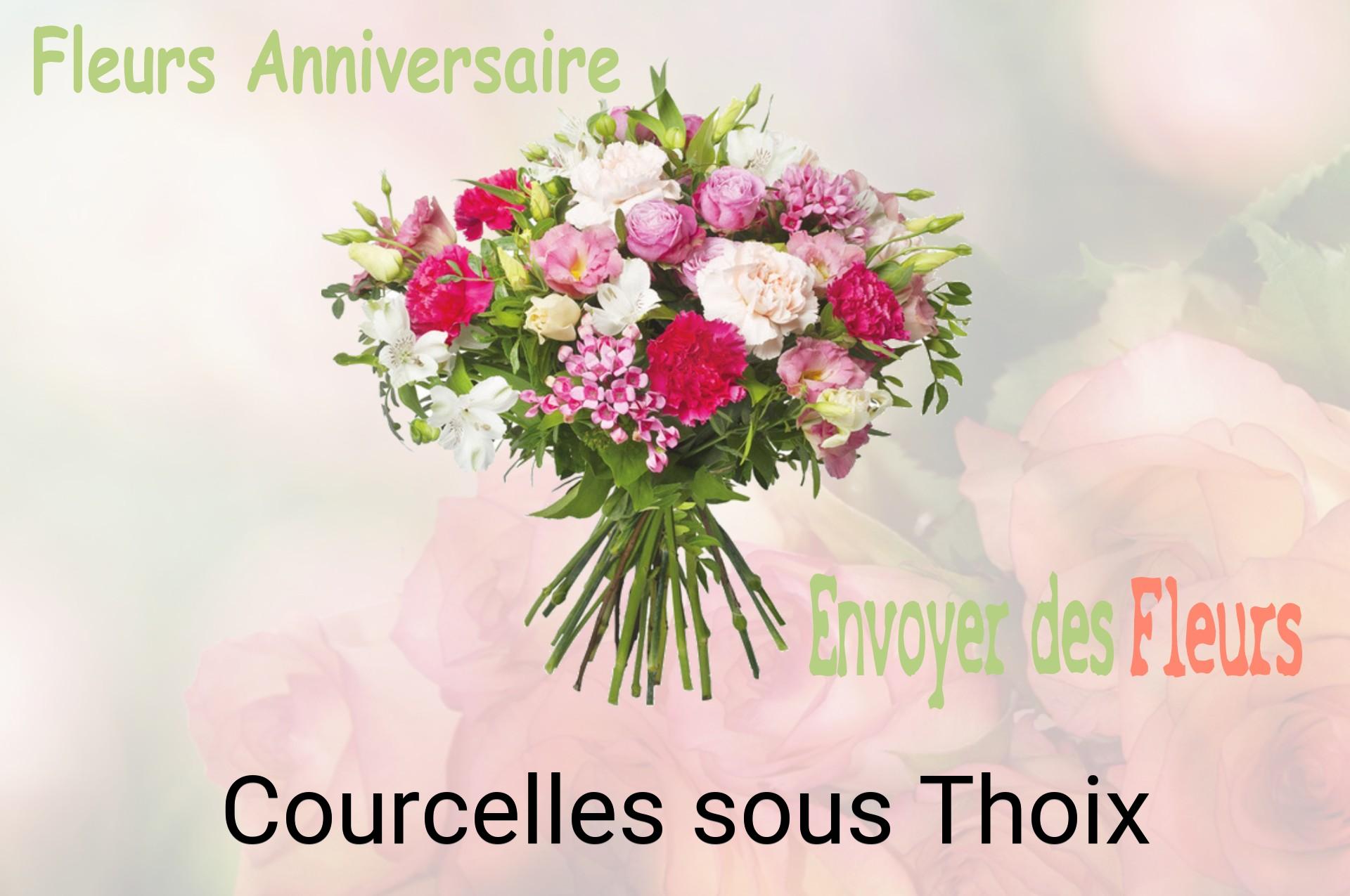 Bouquet de fleurs d’anniversaire livré à Courcelles-sous-Thoix